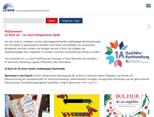 Tablet Screenshot of lg-buch.de